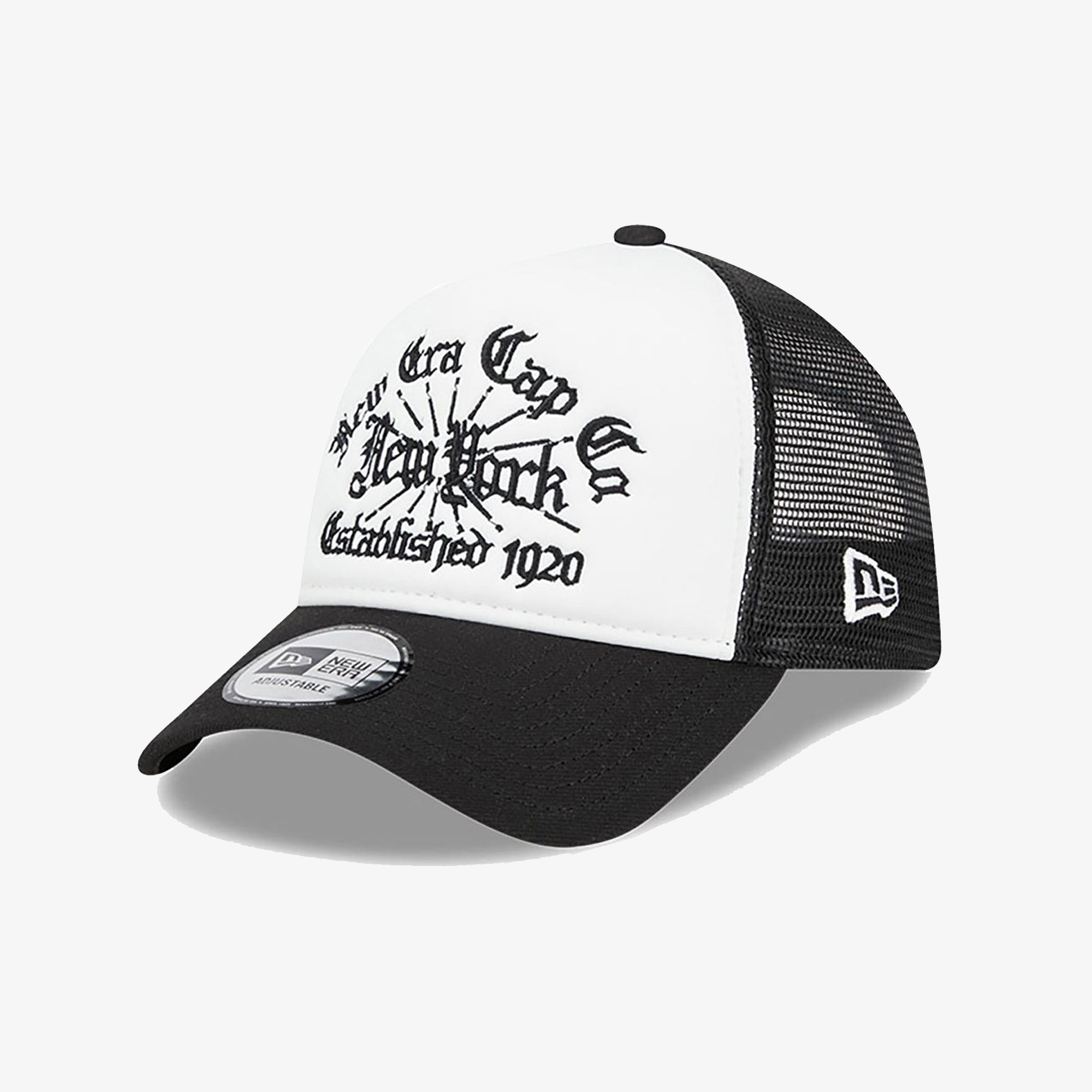 A-FRAME TRUCKER CAP 'WHITE'