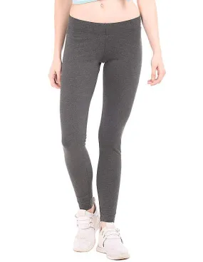 Aeropostale Heathered Cotton Stretch Leggings