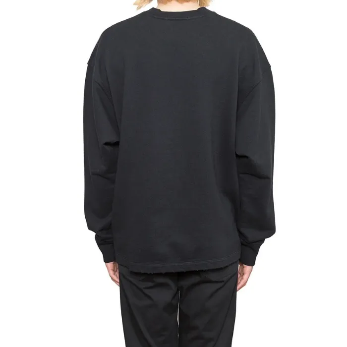 Alexander Wang  |Crew Neck Unisex Street Style Long Sleeves Plain Cotton