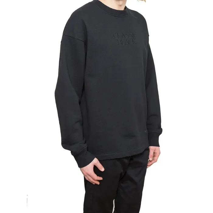 Alexander Wang  |Crew Neck Unisex Street Style Long Sleeves Plain Cotton