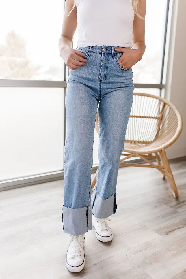 Ampersand Avenue Monterey Wide Leg Denim Jeans