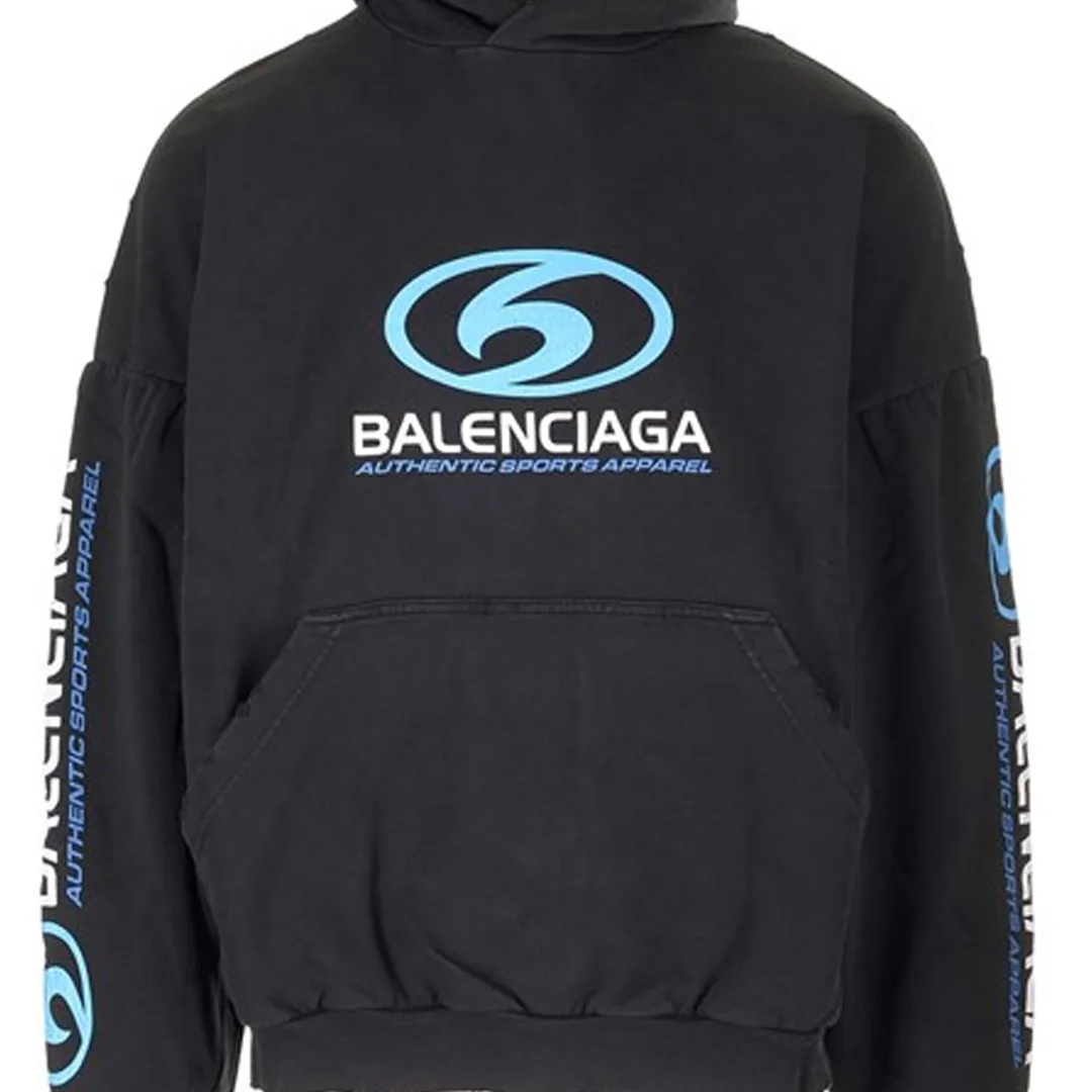 BALENCIAGA  |Cotton Logo Luxury FX Advantage / Exclusive Hoodies