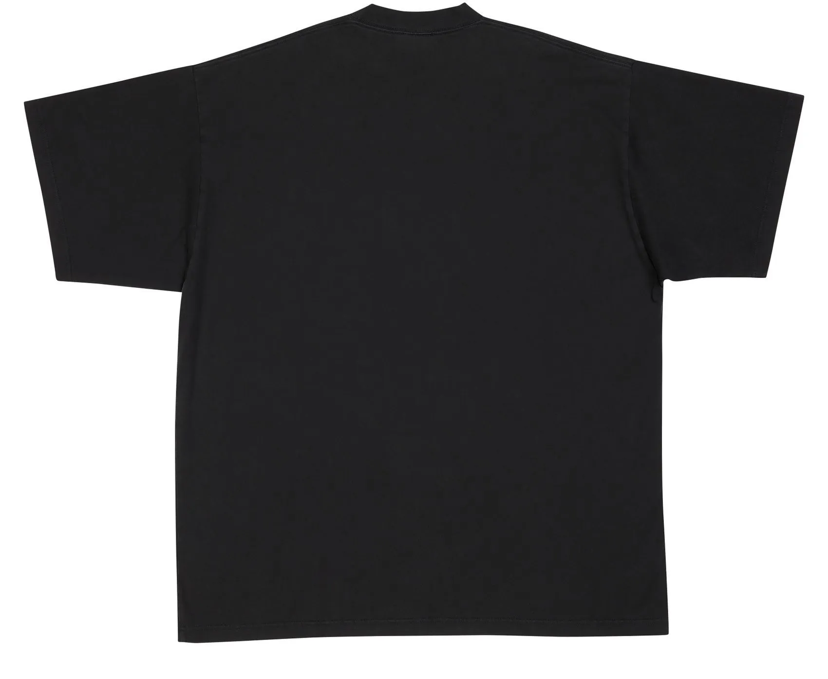 BALENCIAGA  |Crew Neck Unisex Street Style Collaboration Bi-color Cotton