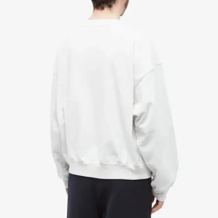 BALENCIAGA  |Crew Neck Unisex Street Style Long Sleeves Plain Cotton