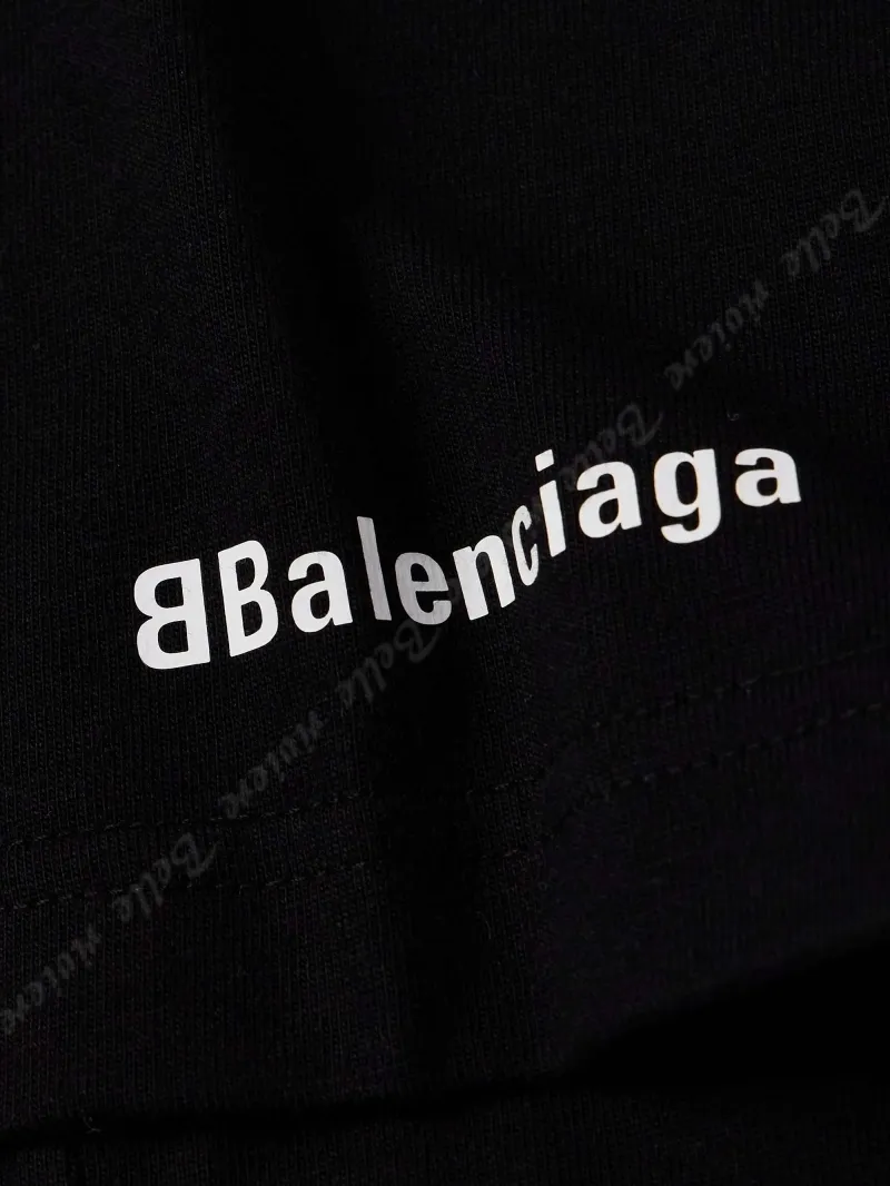 BALENCIAGA  |Street Style Cotton Short Sleeves Oversized Luxury T-Shirts