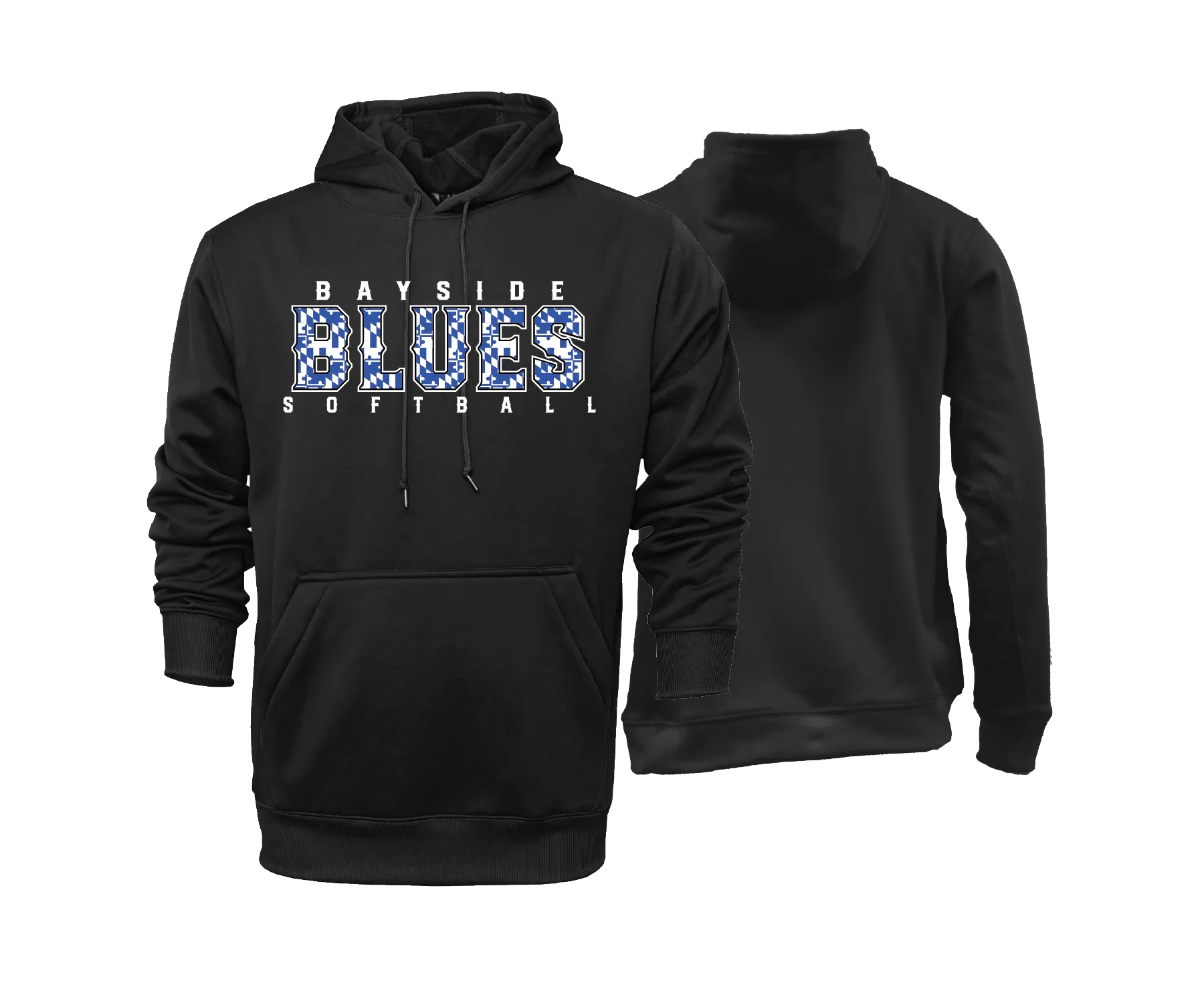 Bayside Blues - DTF Hoodies