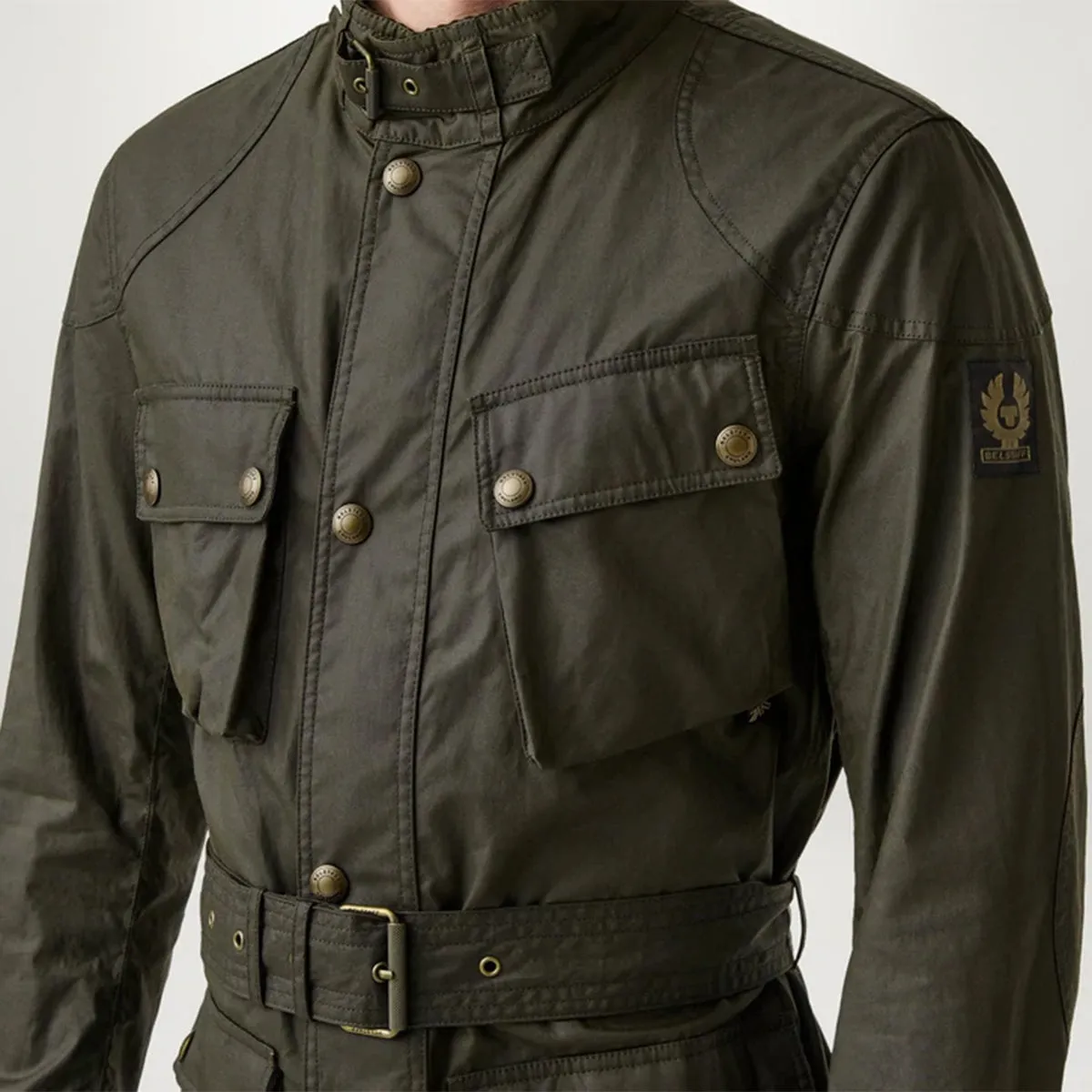 Belstaff - Trialmaster Jacket in Faded Olive