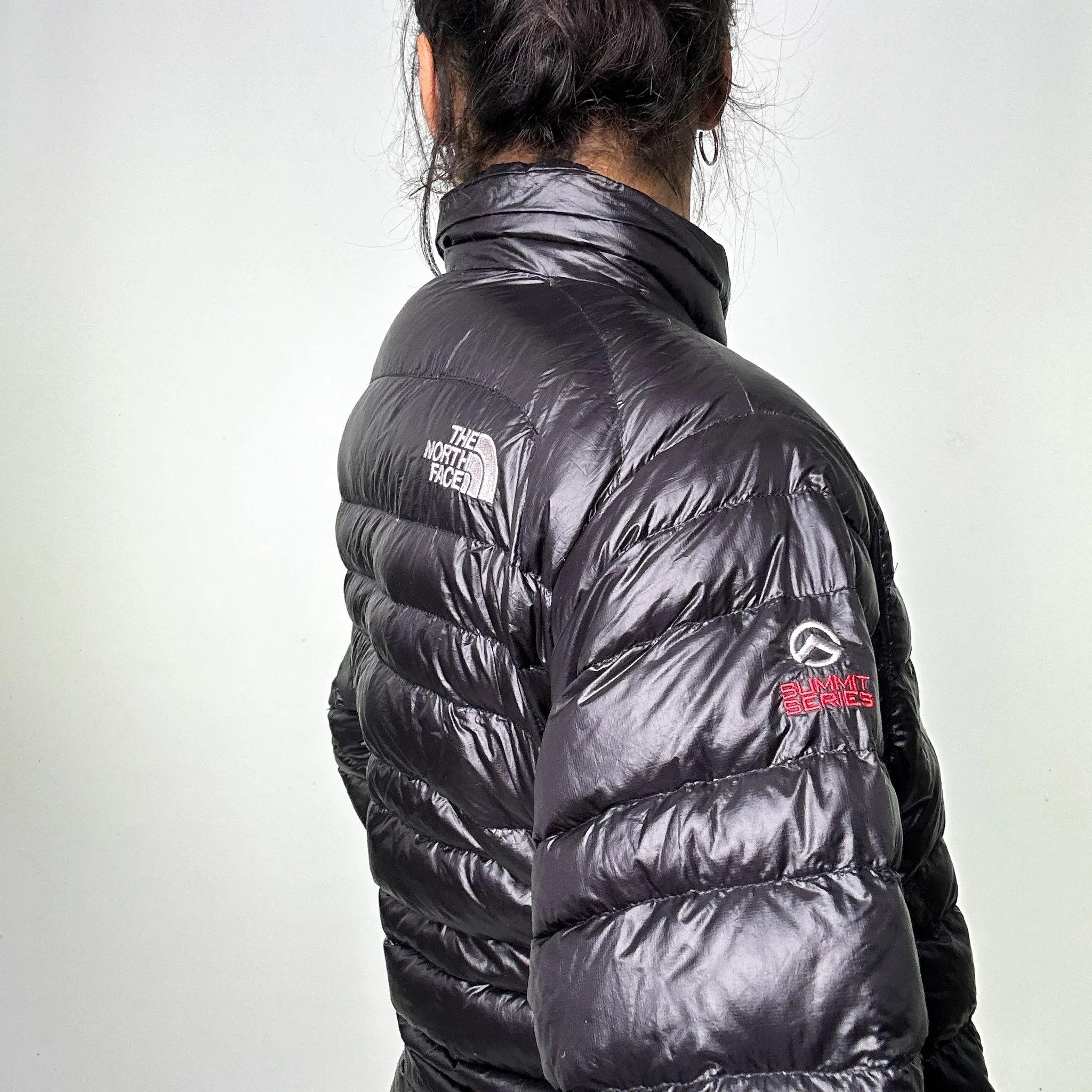 Black 90s The North Face 800 Summit Series Puffer Jacket Coat (L)