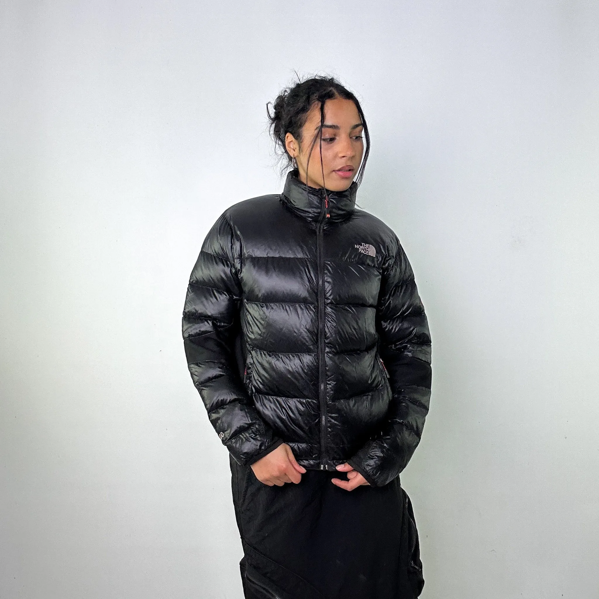 Black 90s The North Face 800 Summit Series Puffer Jacket Coat (M)