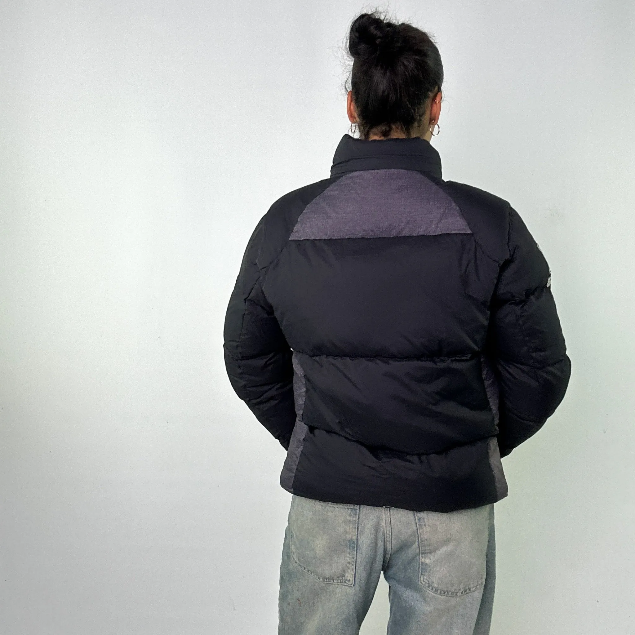 Black y2ks Kappa Puffer Jacket Coat (L)