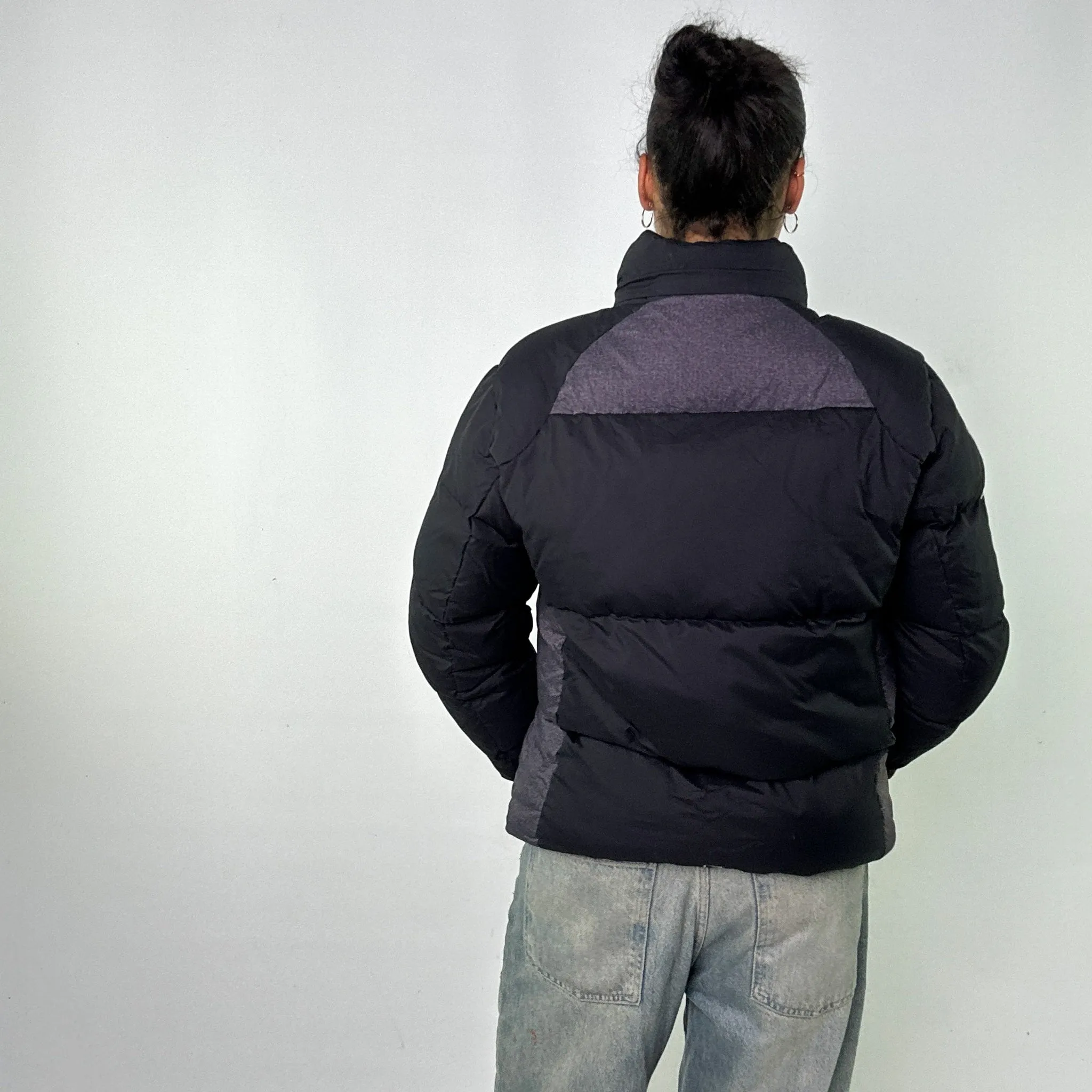 Black y2ks Kappa Puffer Jacket Coat (L)