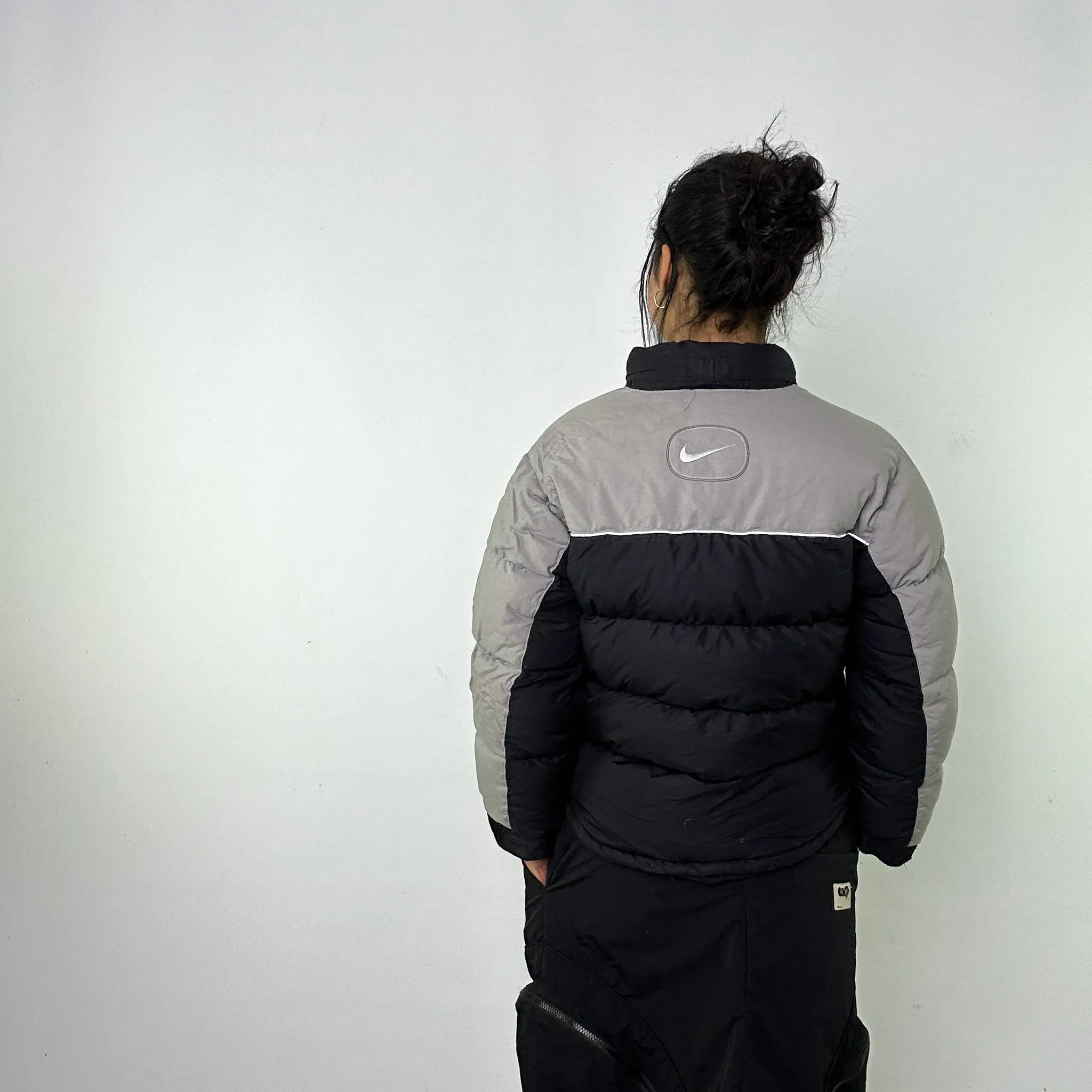 Black y2ks NIKE Puffer Jacket Coat (M)