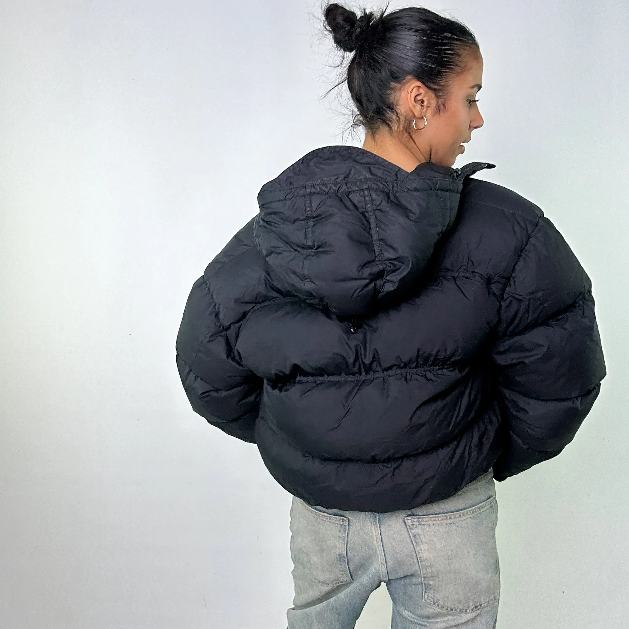 Black y2ks NIKE Puffer Jacket Coat (S)