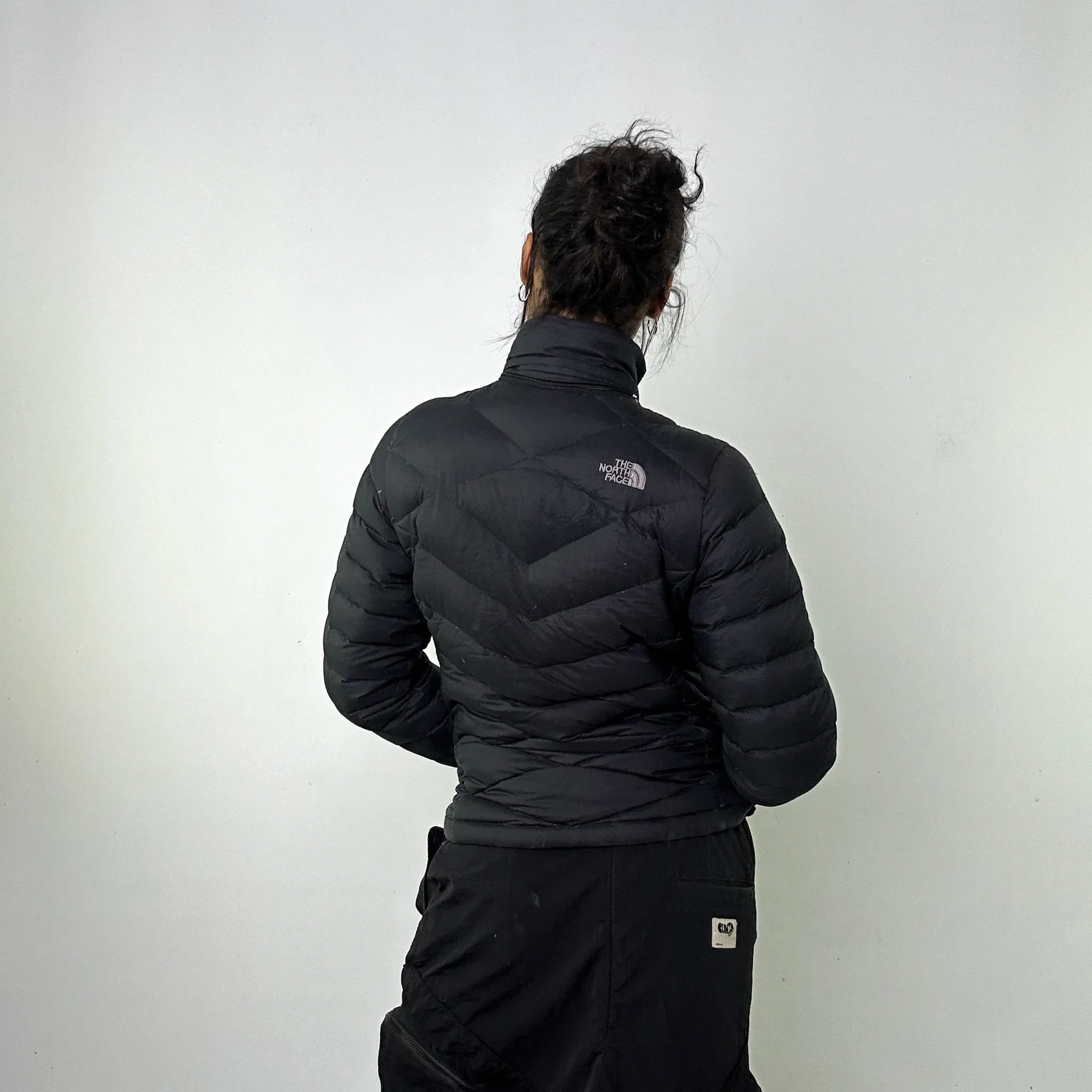 Black y2ks The North Face 550 Series Puffer Jacket Coat (M)