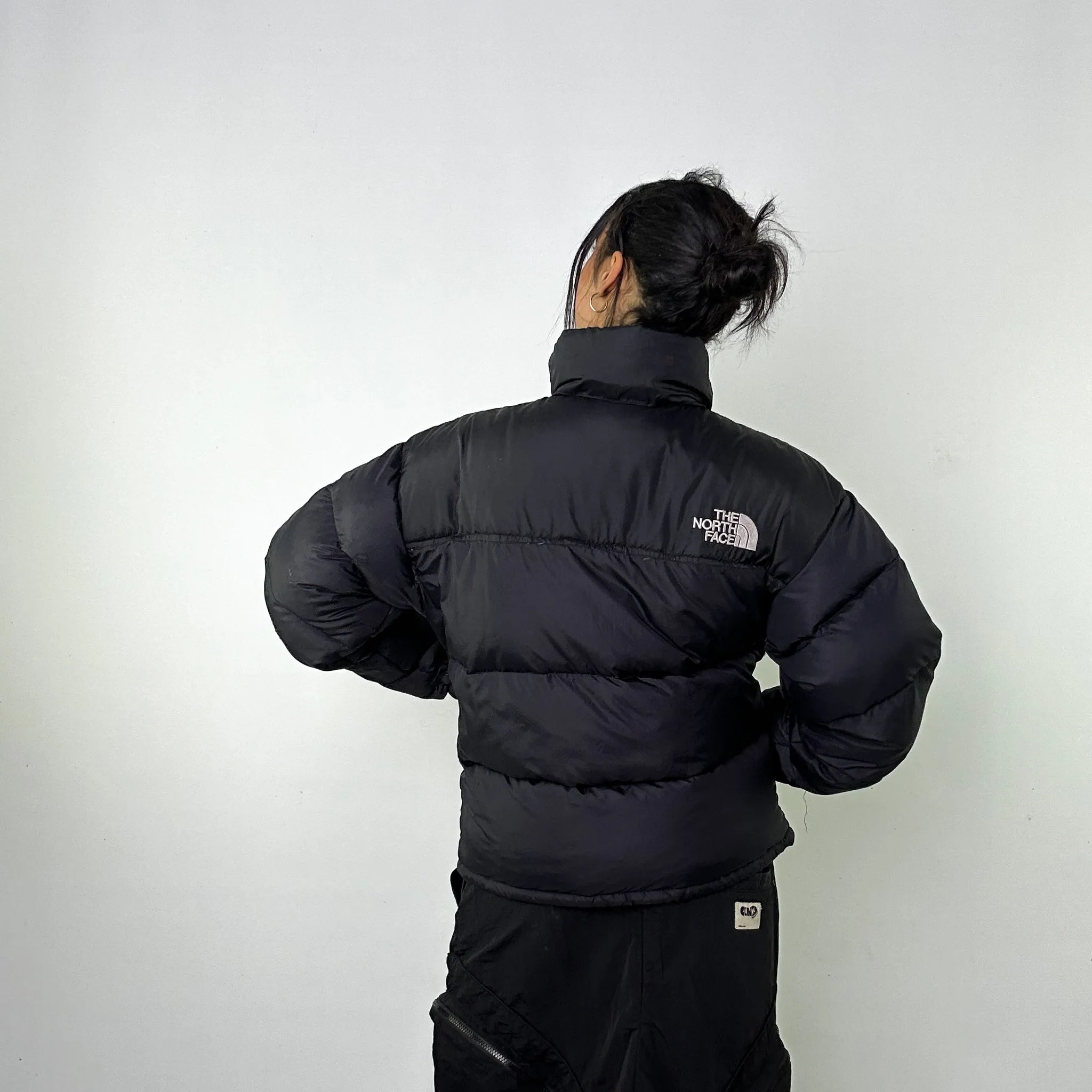 Black y2ks The North Face 700 Series Puffer Jacket Coat (M)