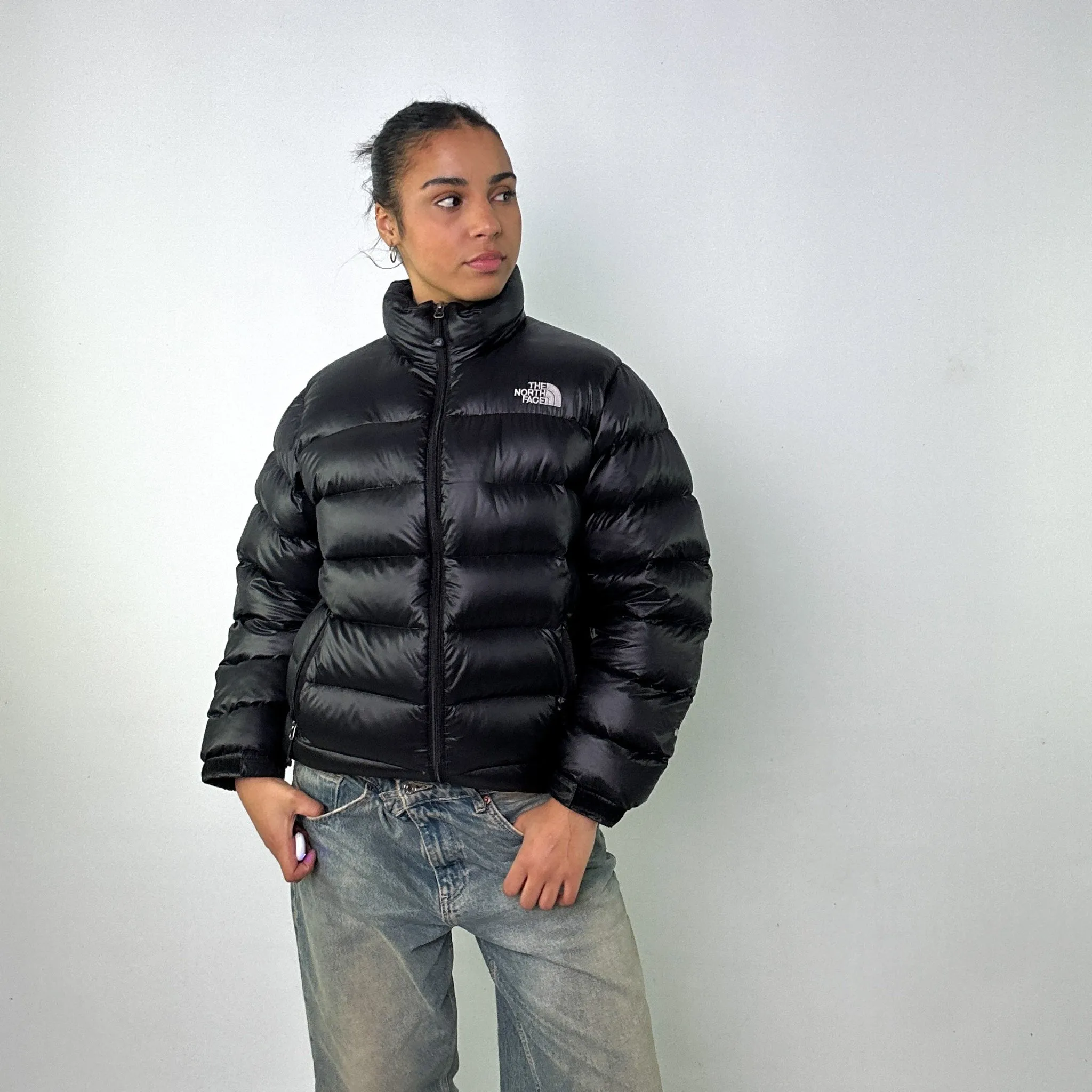 Black y2ks The North Face 800 Series Puffer Jacket Coat (M)