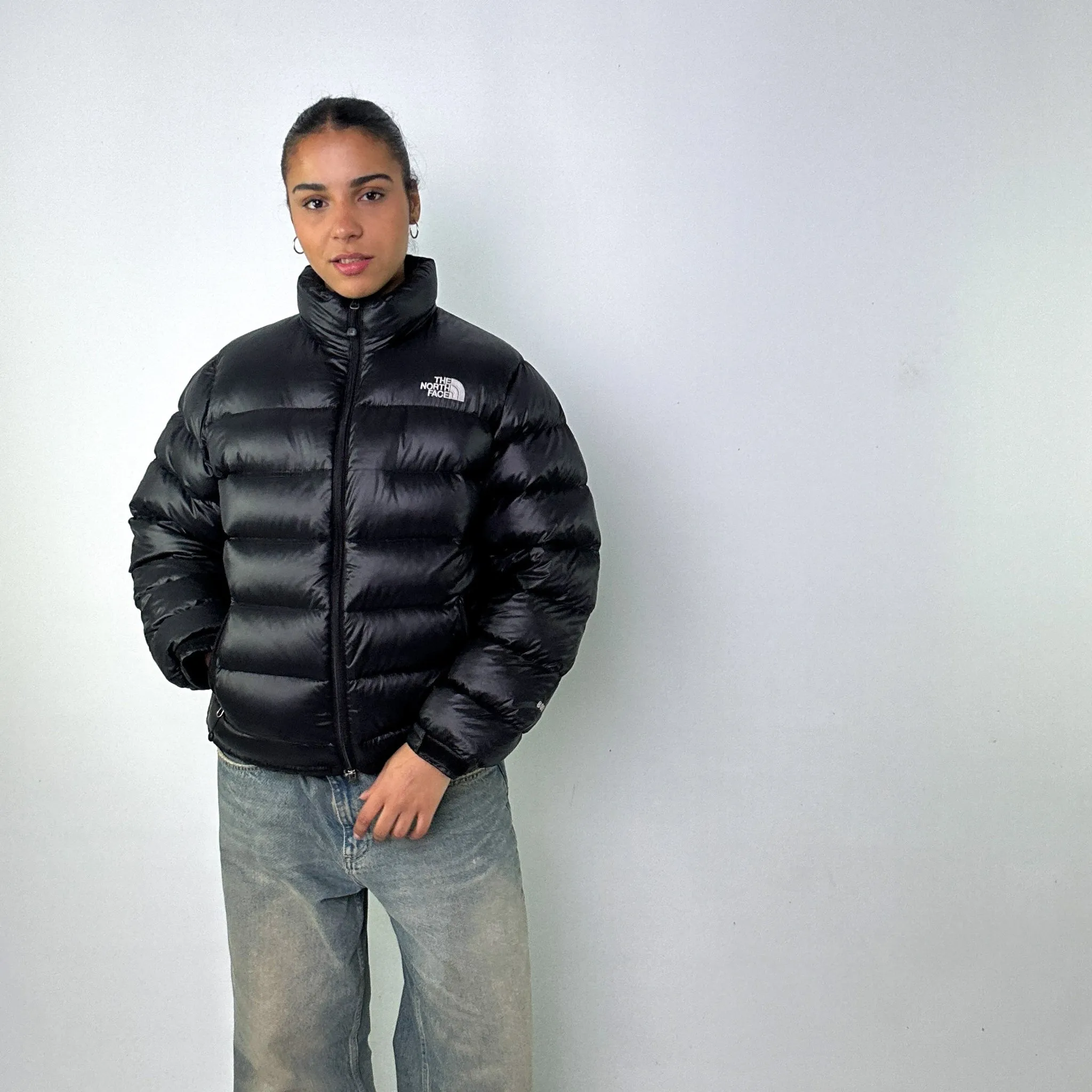 Black y2ks The North Face 800 Series Puffer Jacket Coat (M)