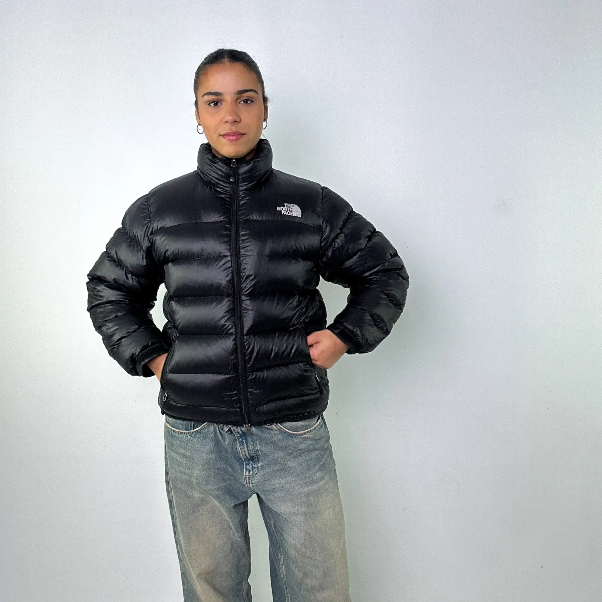 Black y2ks The North Face 800 Series Puffer Jacket Coat (M)