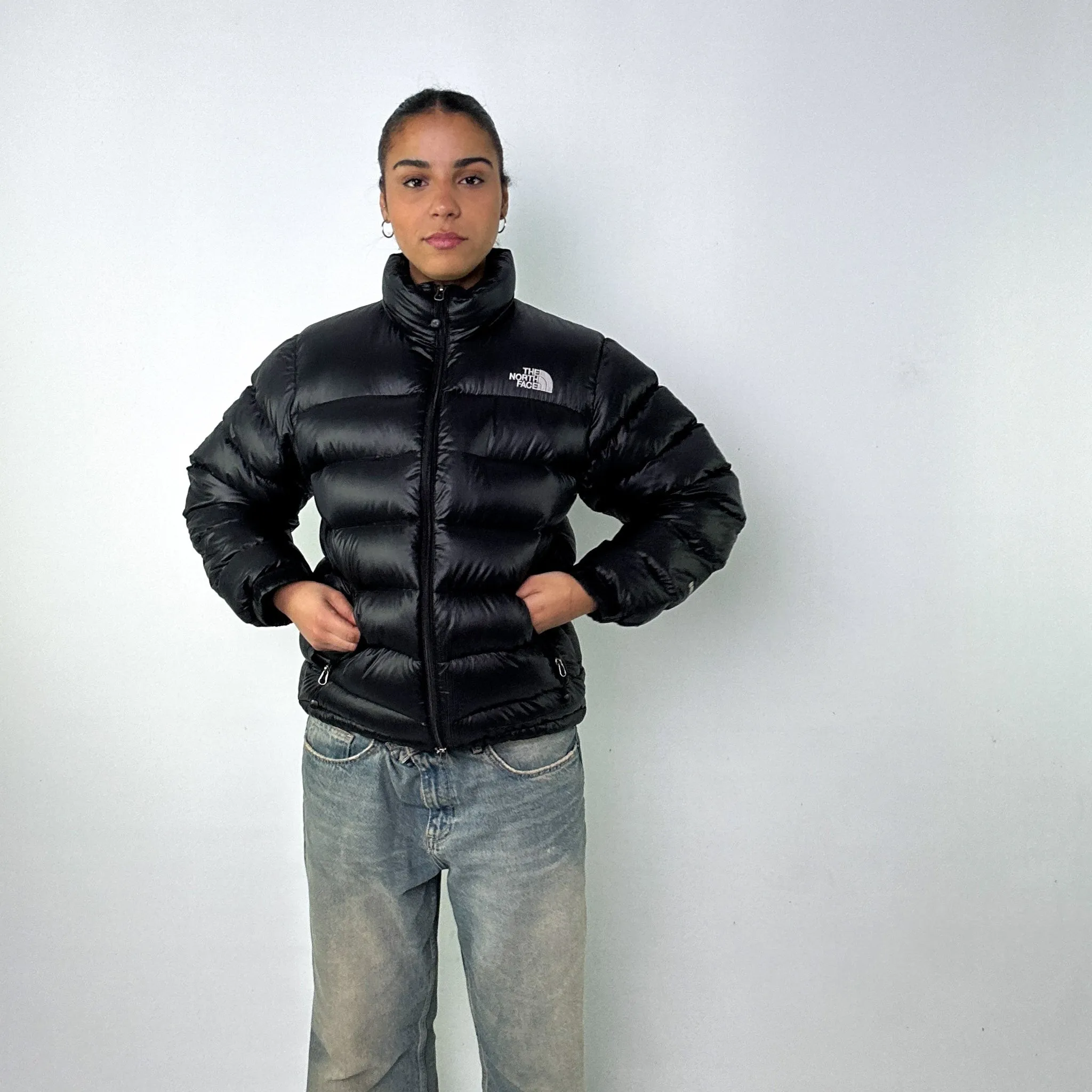 Black y2ks The North Face 800 Series Puffer Jacket Coat (M)