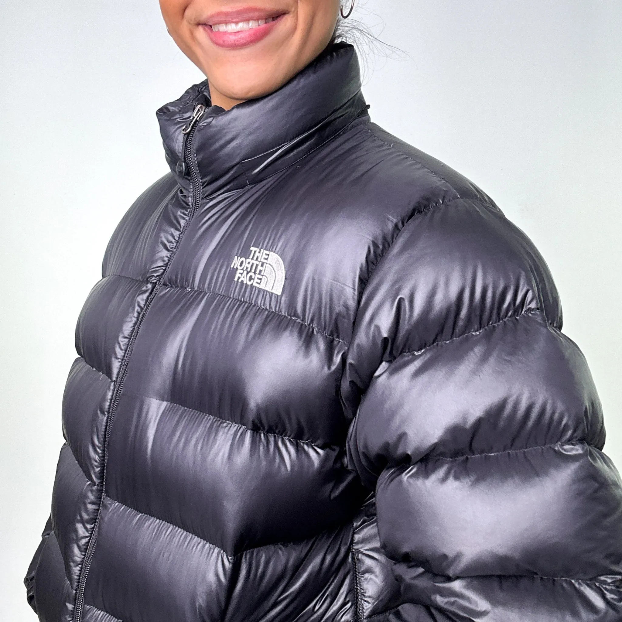 Black y2ks The North Face 800 Series Puffer Jacket Coat (M)