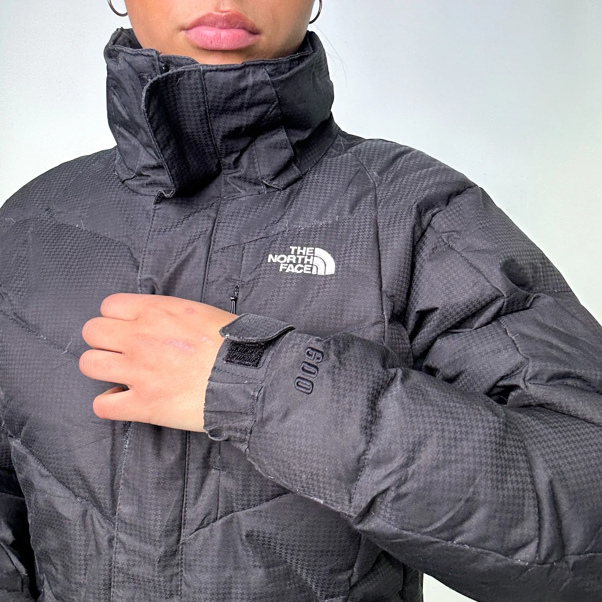 Black y2ks The North Face Ski  Puffer Jacket Coat (L)