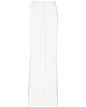 Blanc High Rise Crepe Flare Pant