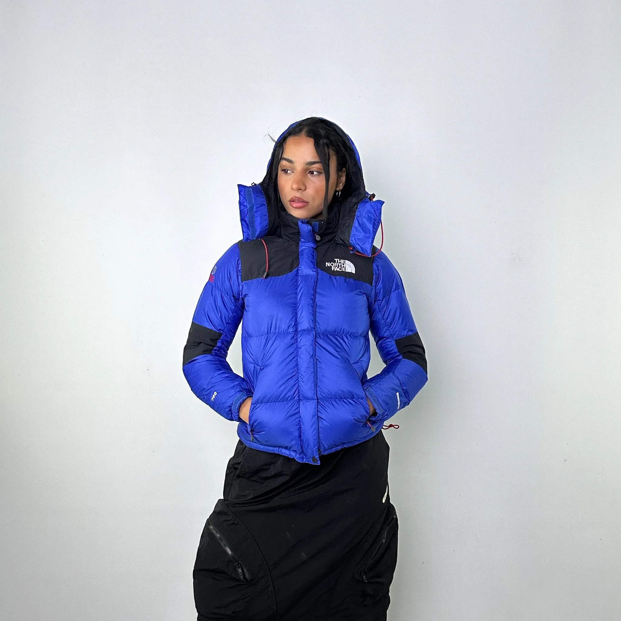 Blue 90s The North Face 700 Series Baltoro Puffer Jacket Coat (XS)