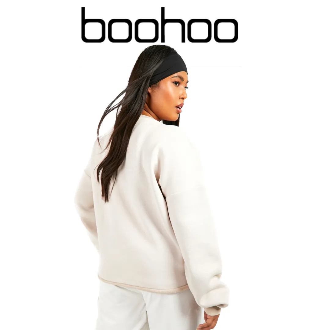 boohoo  |Logo Hoodies & Sweatshirts