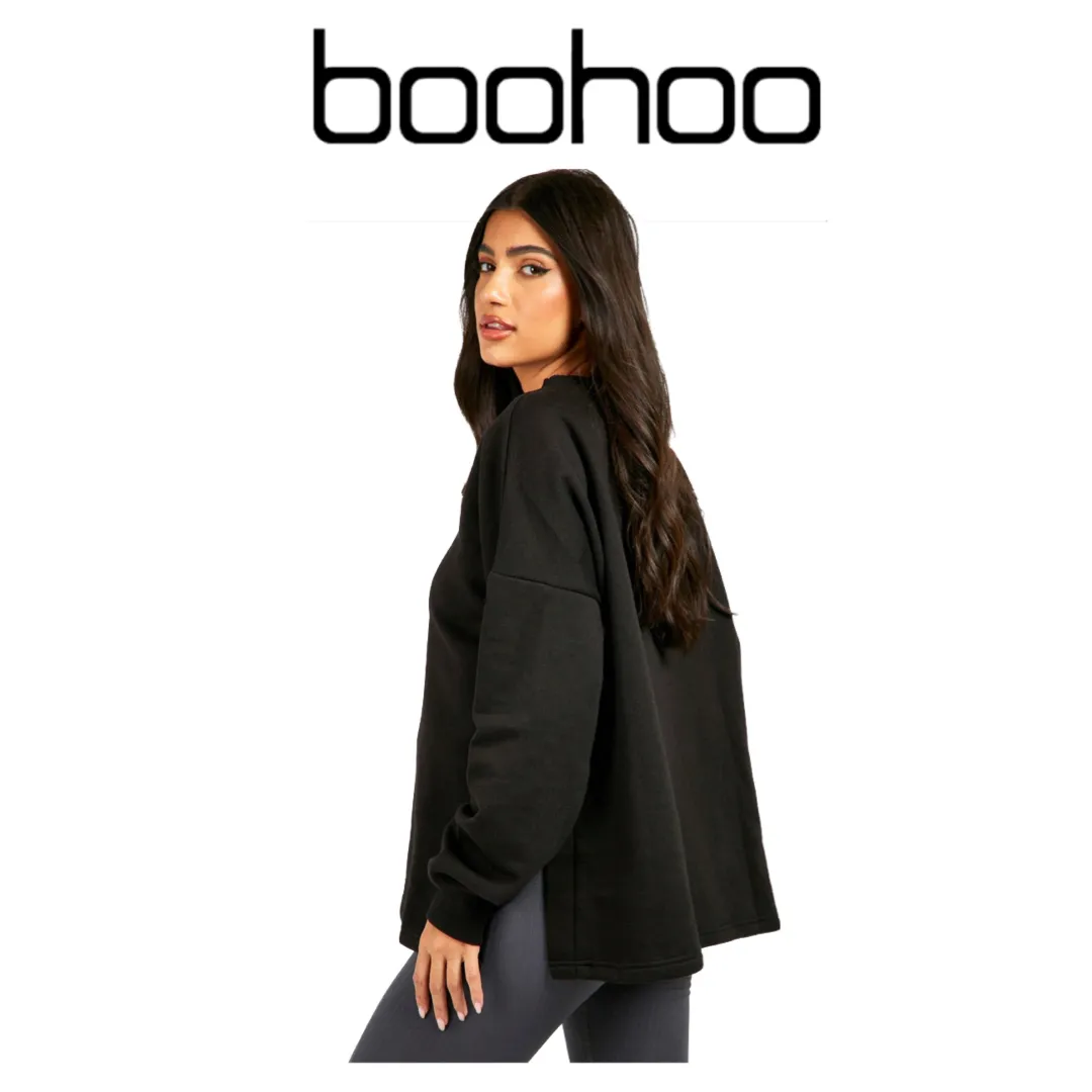 boohoo  |Plain Hoodies & Sweatshirts