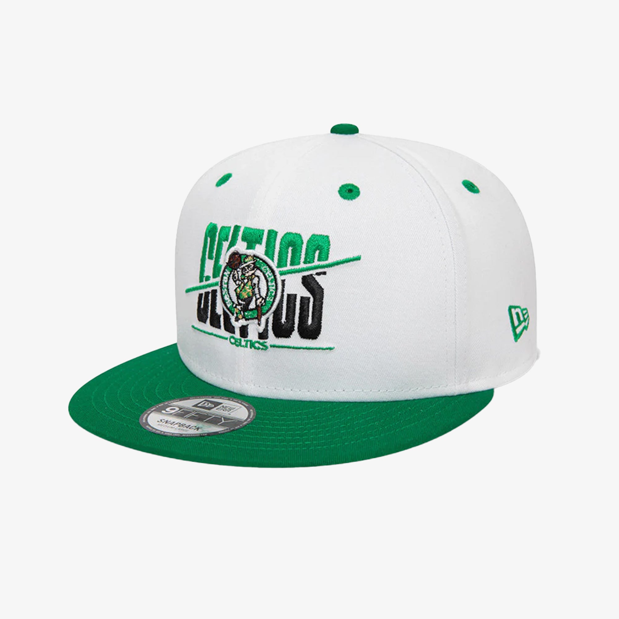 BOSTON CELTICS CROWN 9FIFTY SNAPBACK CAP 'WHITE'