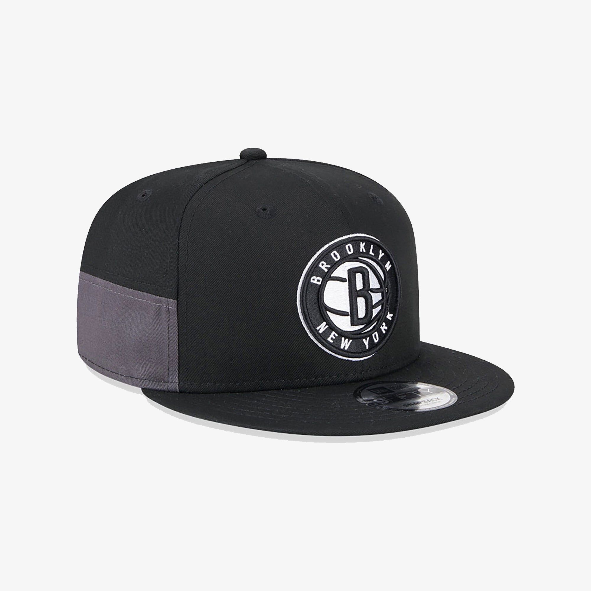 BROOKLYN NETS METALLIC ARCH BLACK 9 FIFTY SNAPBACK CAP 'BLACK'