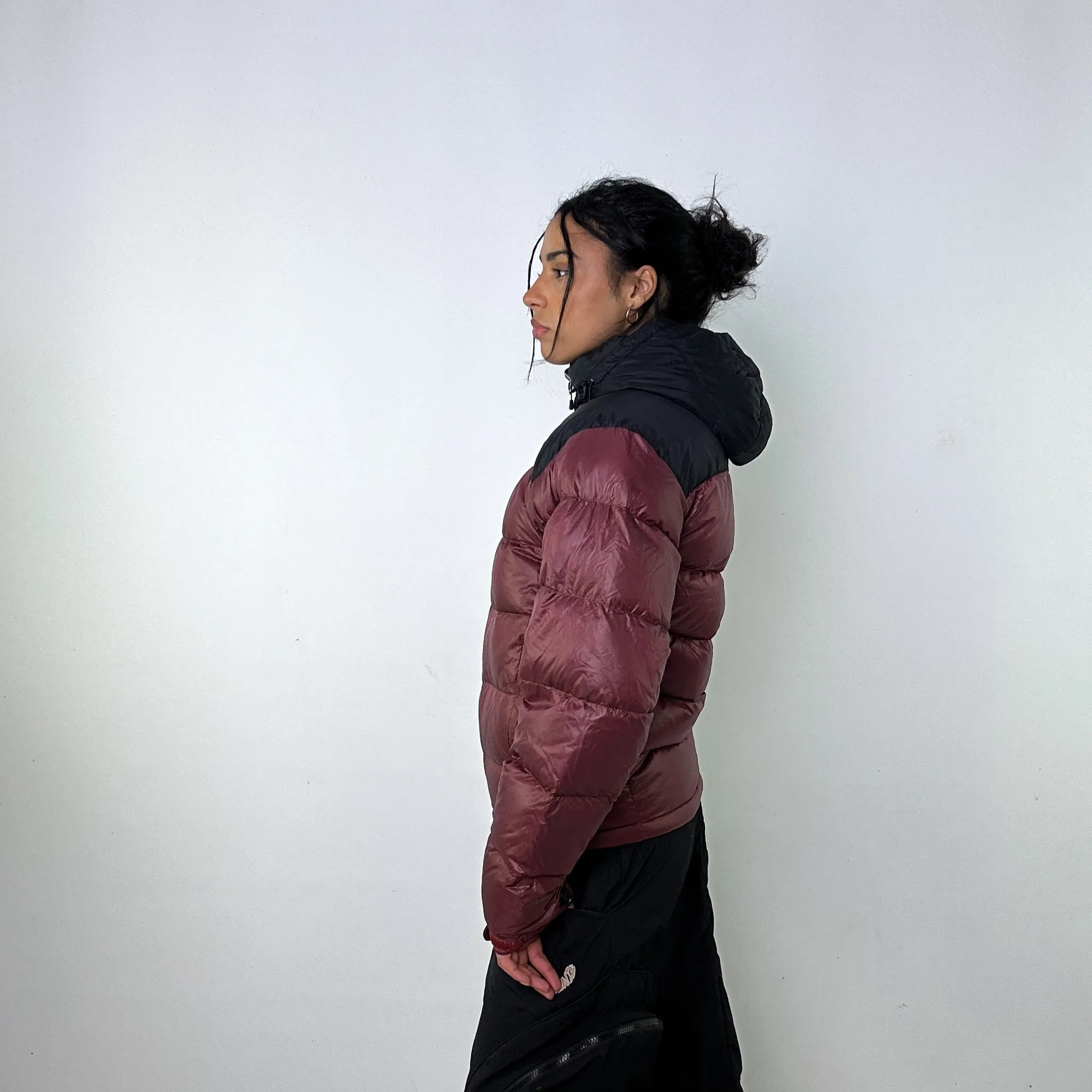 Brown 90s The North Face 700 Series Puffer Jacket Coat (XS)