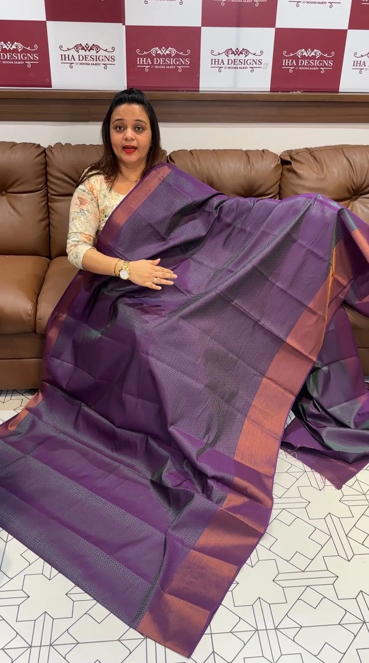 BUDGET BUY SEMI SILK SAREES - IHA 15126