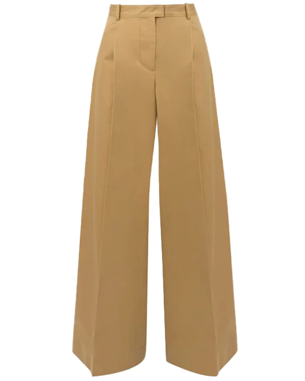 Camel Wide Leg Trouser