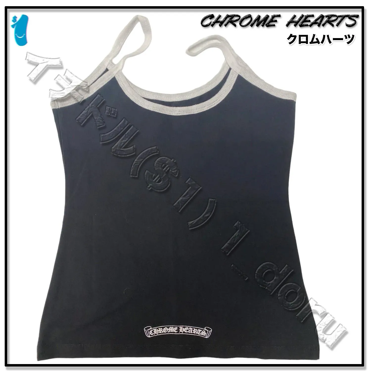 CHROME HEARTS  |Street Style Logo Tanks & Camisoles