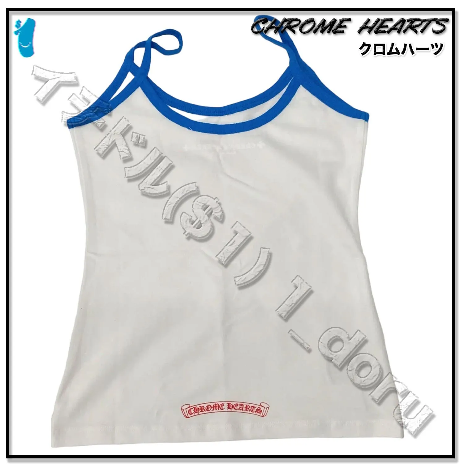 CHROME HEARTS  |Street Style Logo Tanks & Camisoles