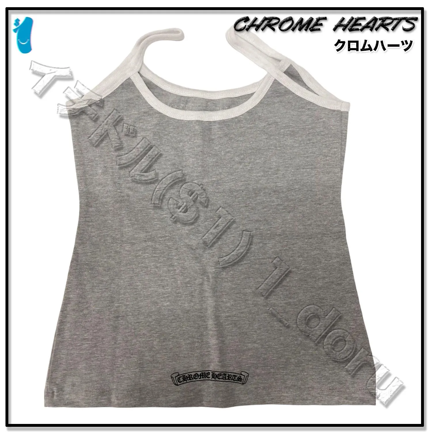 CHROME HEARTS  |Street Style Logo Tanks & Camisoles