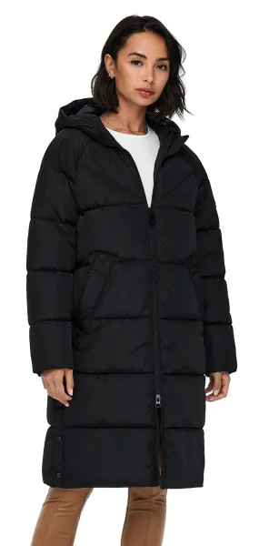 coat ONLY Amanda Long Puffer - Black - women´s