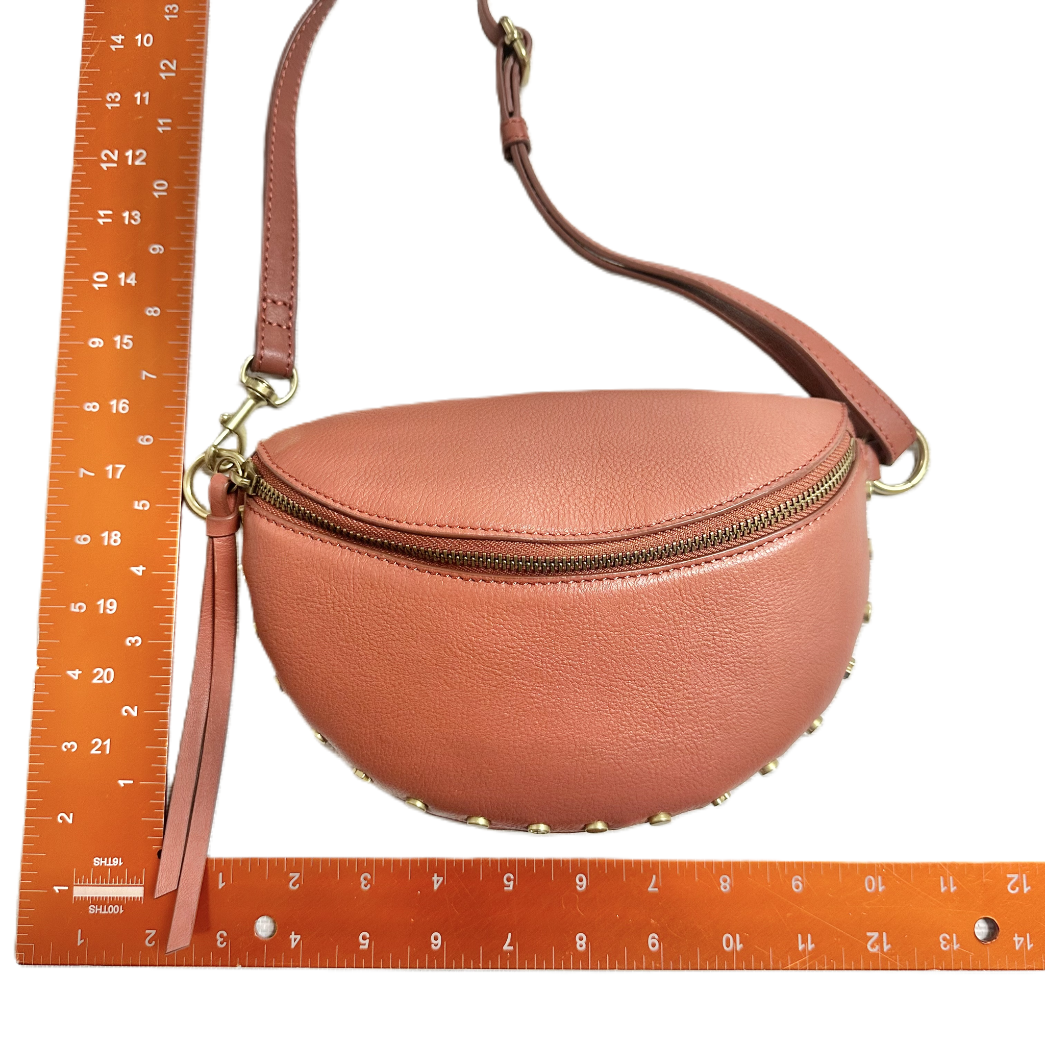 Crossbody Leather By Lucky Brand  Size: Small