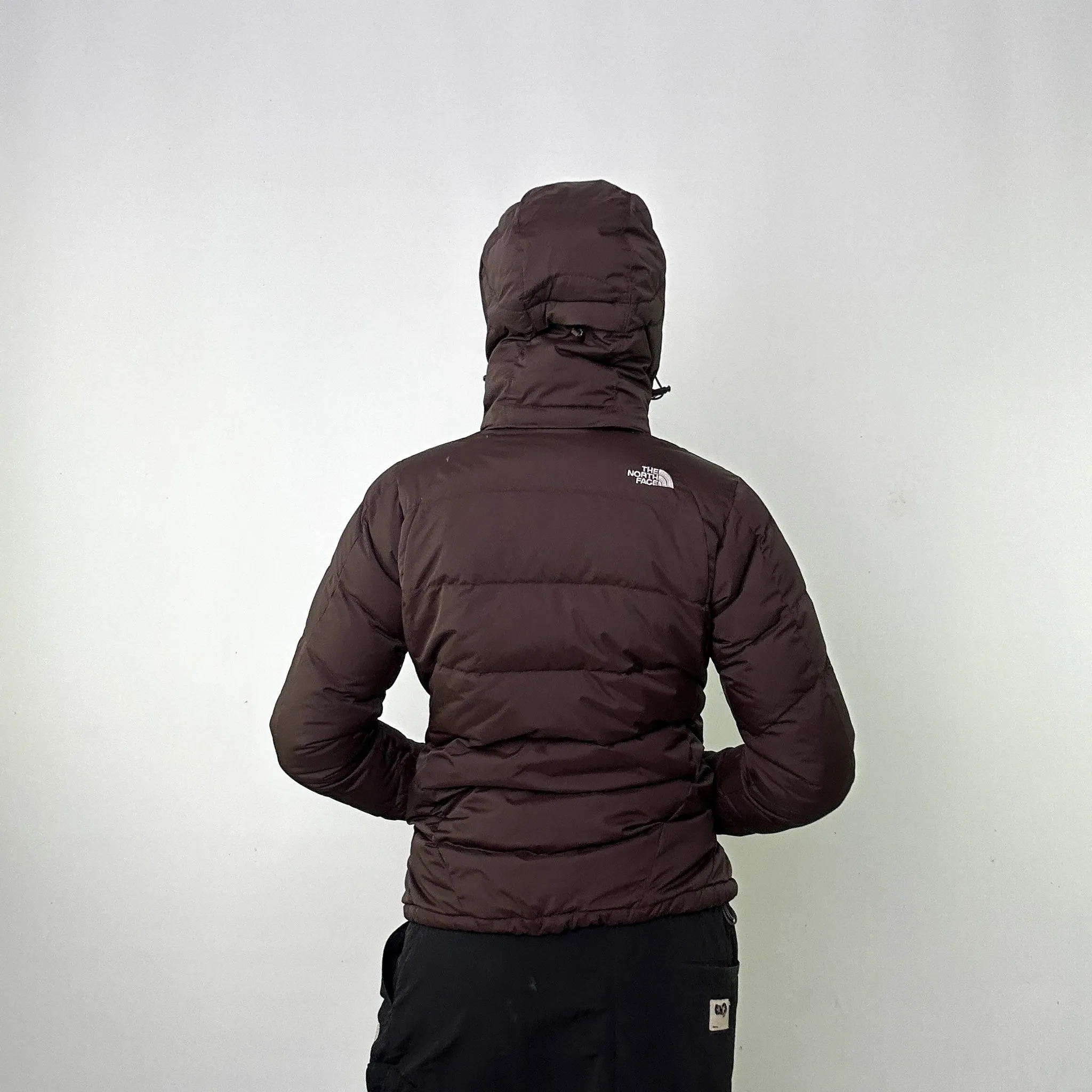 Dark Brown y2ks The North Face 600 Series Puffer Jacket Coat (S)