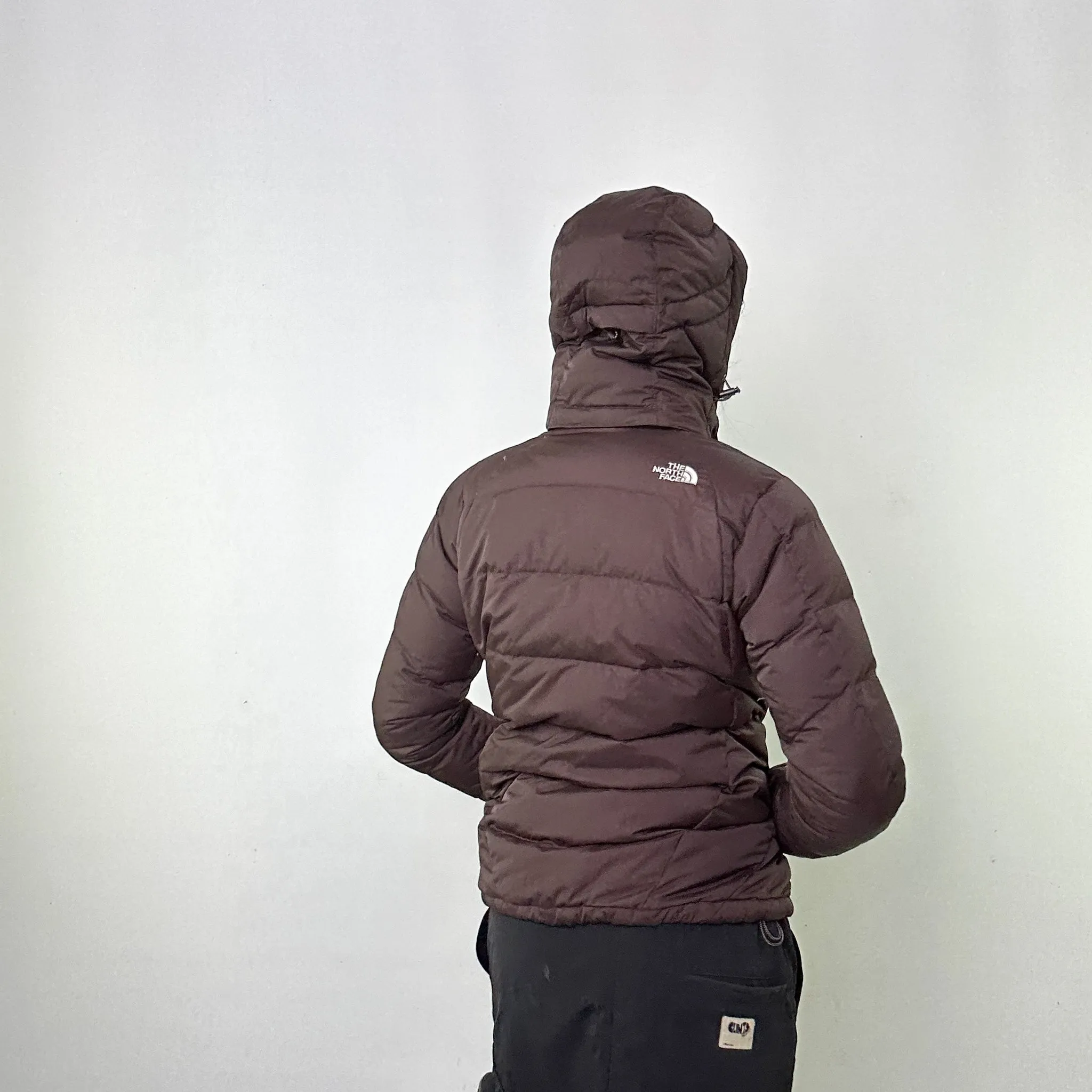 Dark Brown y2ks The North Face 600 Series Puffer Jacket Coat (S)