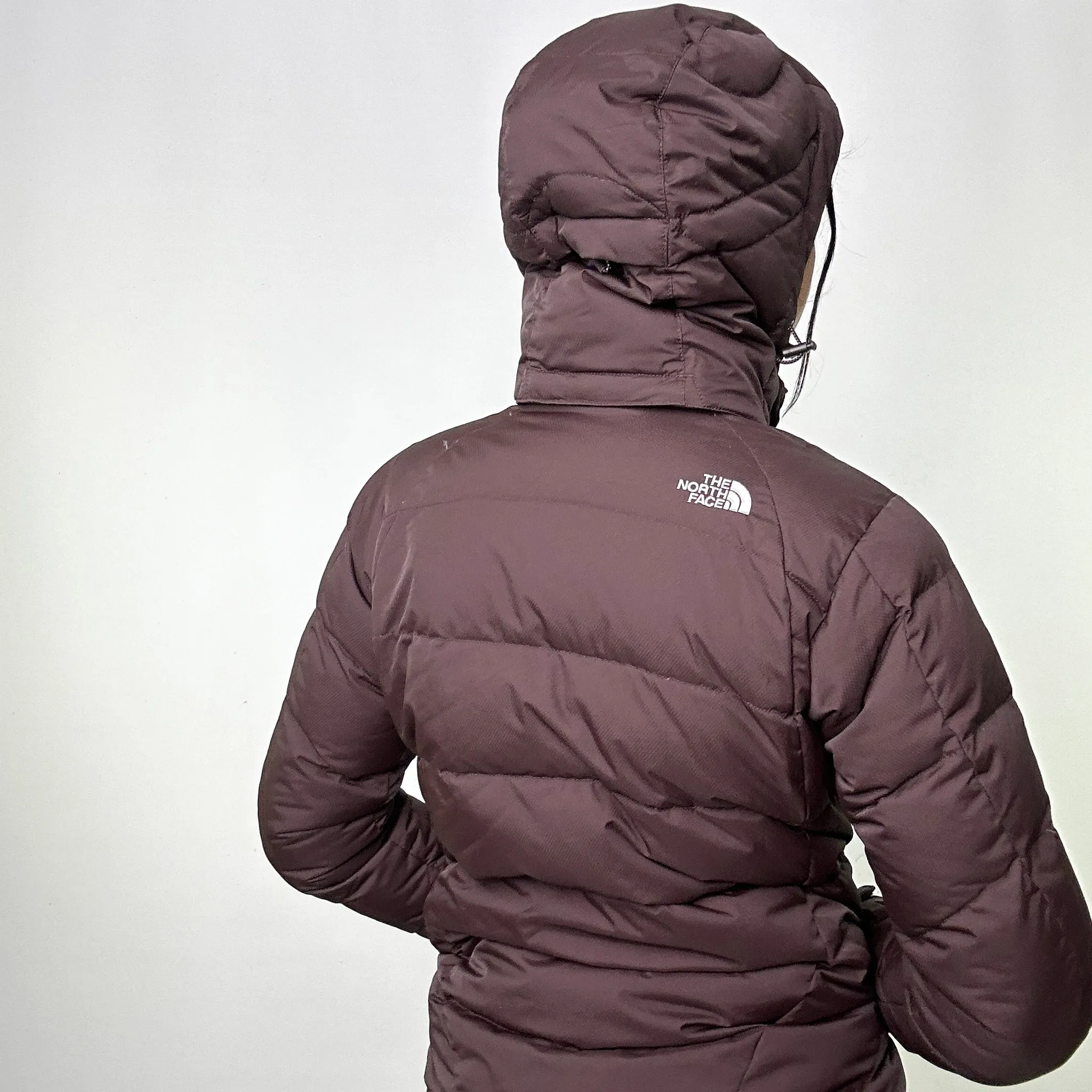 Dark Brown y2ks The North Face 600 Series Puffer Jacket Coat (S)