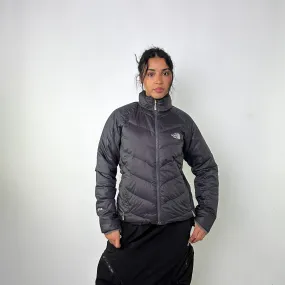 Dark Grey 90s The North Face 550 Series Puffer Jacket Coat (L)