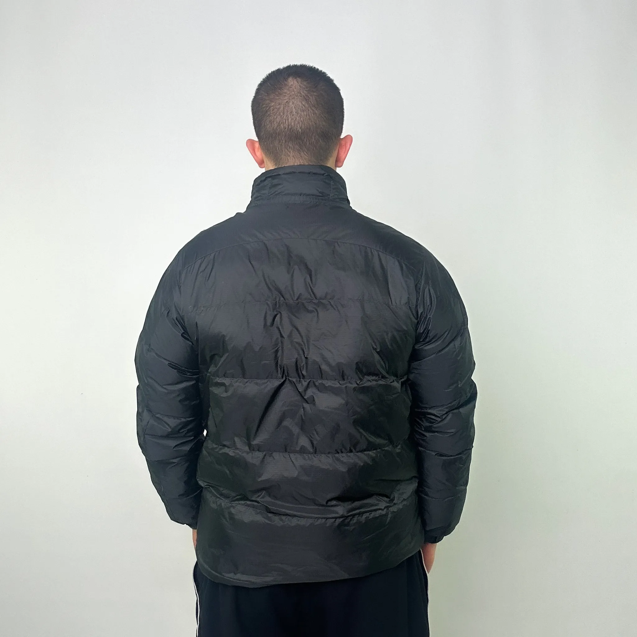 Dark Grey y2ks Mont Bell Ex 800 Puffer Jacket Coat (L)