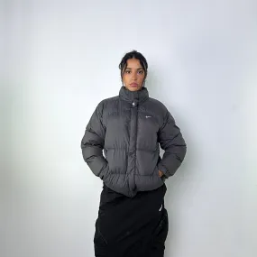 Dark Grey y2ks NIKE Puffer Jacket Coat (L)