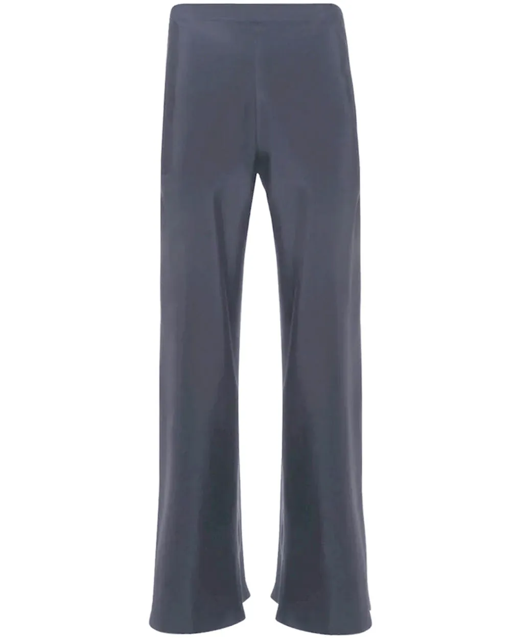 Denim Blue Silk Chute Pant