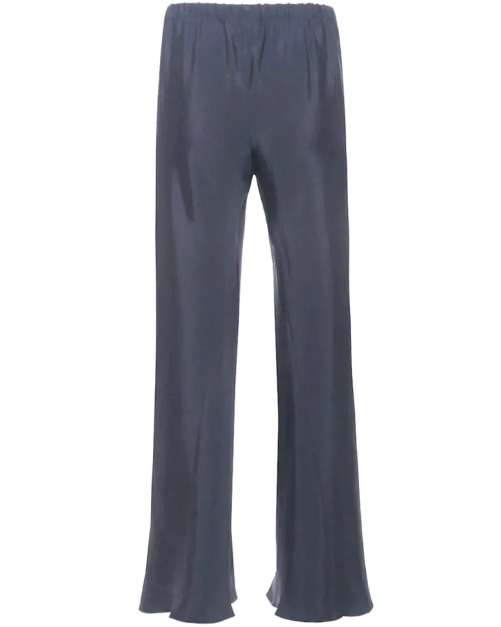 Denim Blue Silk Chute Pant