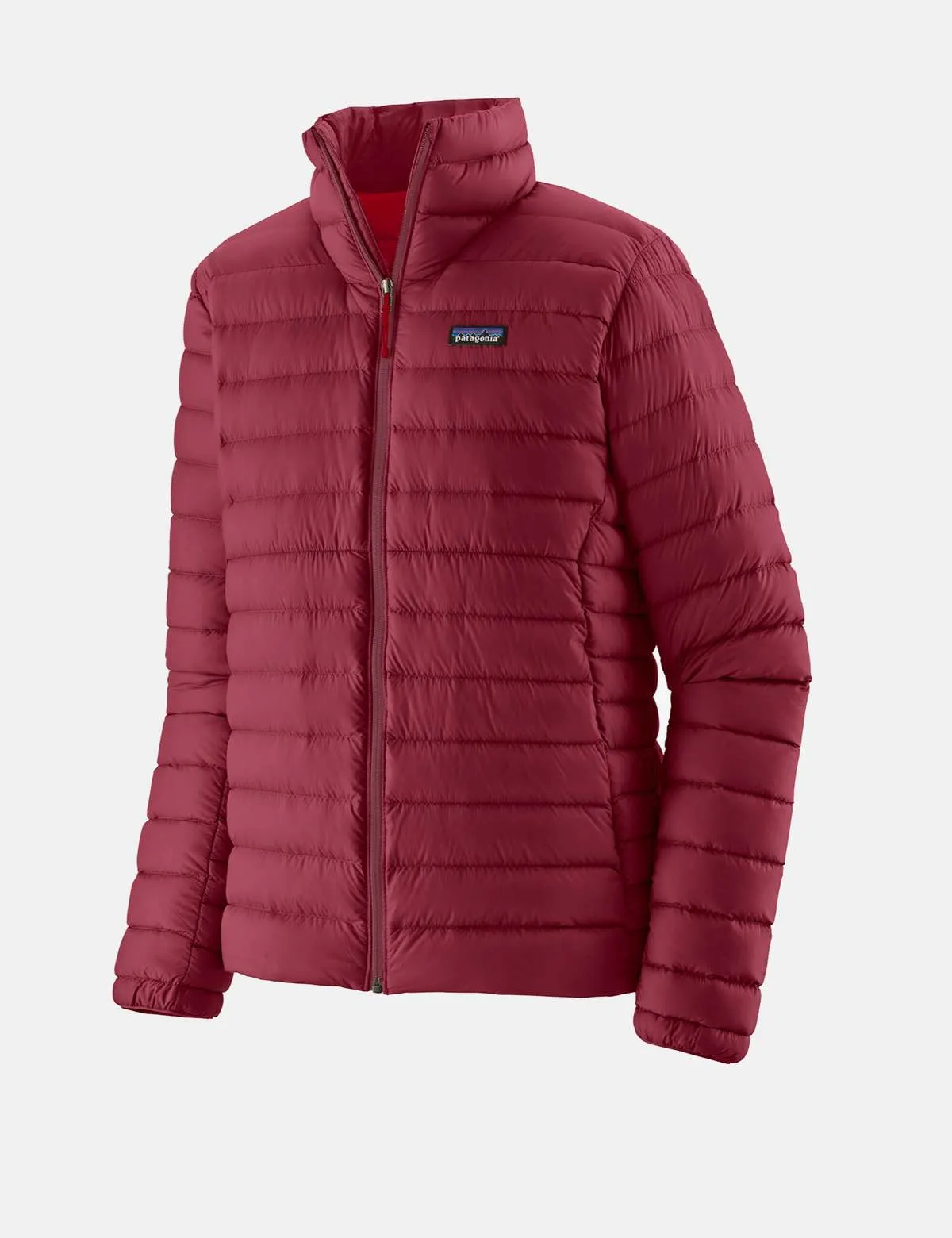 Down Sweater Jacket - Carmine Red