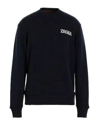 Ermenegildo Zegna  |Long Sleeves Plain Cotton Oversized Luxury Sweatshirts