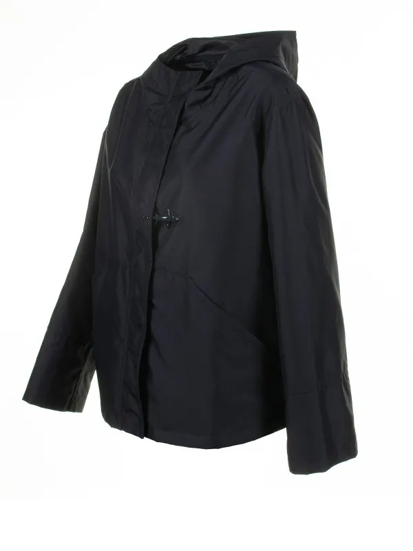 Fay Black Trench Coat